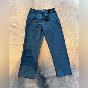 Women's Elegant Black high waisted ankle pants